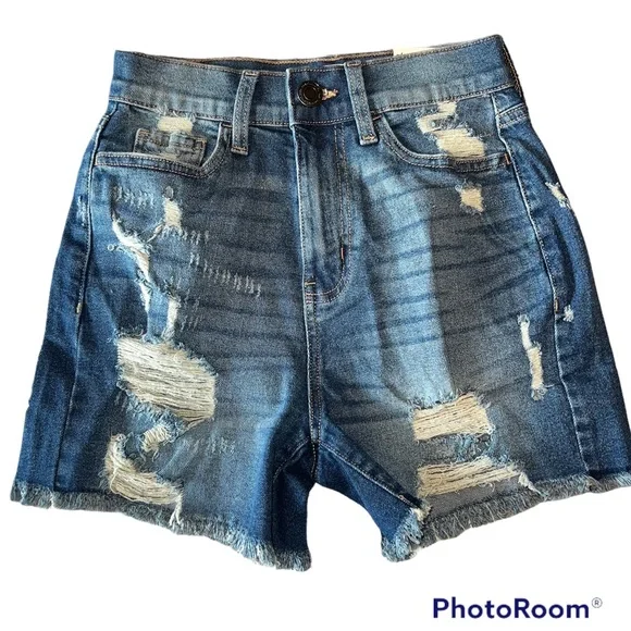 SO Highrise Boyfriend MIDI Shorts - Picture 1 of 7